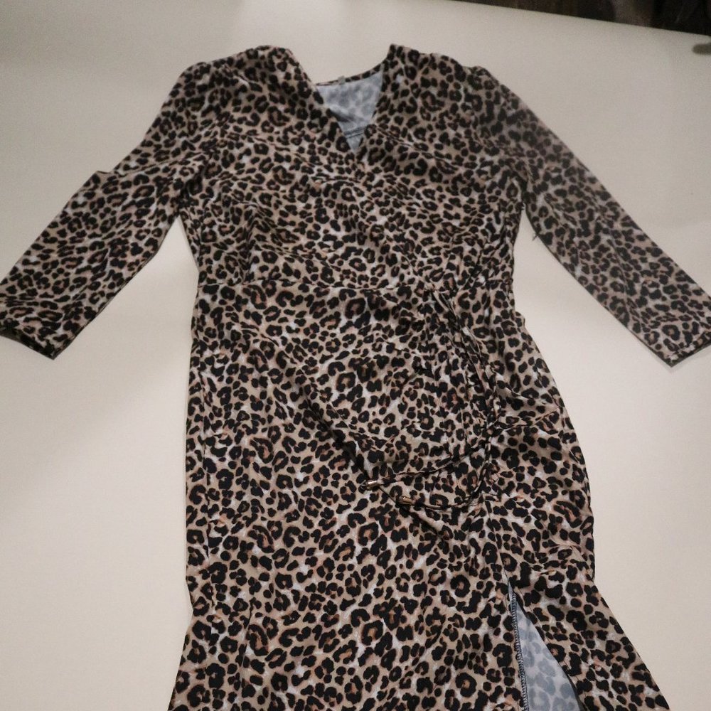 Shein Leopard Dress